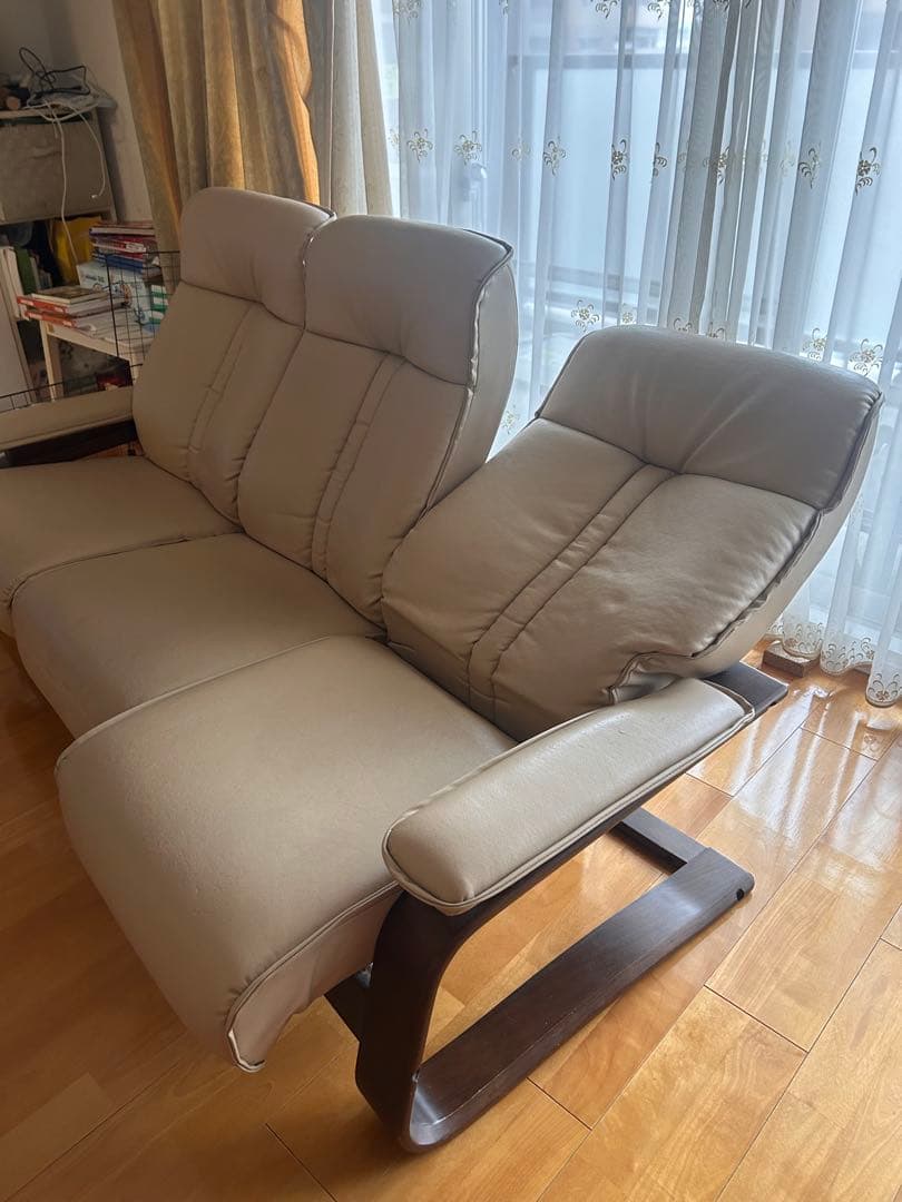 FUJI FURNITURE リクライニングソファ 3人掛け