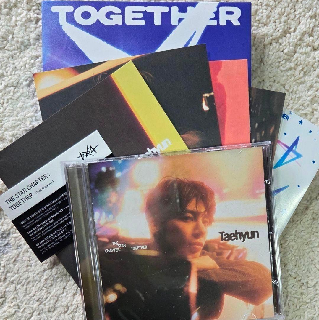 TXT TOGETHER CD 大阪会場限定ラキドロトレカ テヒョン - メルカリ