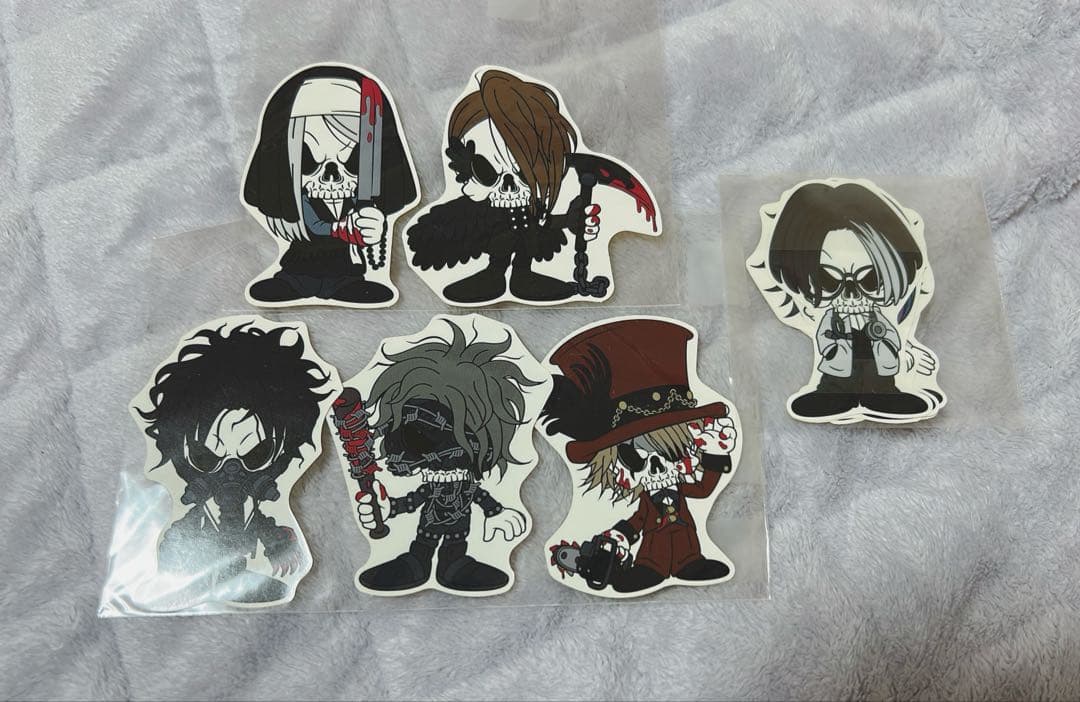 r*a様 theGazettE ガゼット ハロウィンステッカーセット the GazettE「HALLOWEEN NIGHT 17 THE DARK HORROR SHOW SPOOKY BOX 2