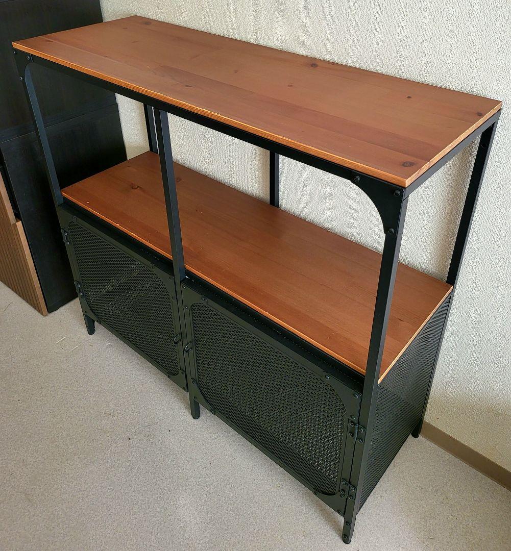 IKEA イケア FJÄLLBO フィエルボ シェルフユニット③ FJÄLLBO フィエルボ シェルフユニット, ブラック, 100x136 cm - IKEA