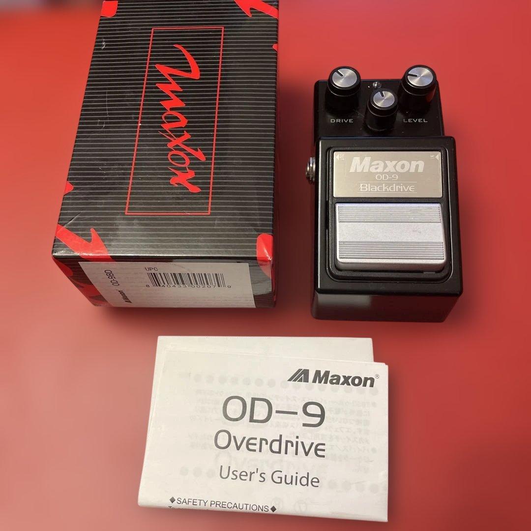 レア　エフェクター　MAXON OD-9 Black Drive 限定品 レア エフェクター MAXON OD-9 Black Drive 限定品 - メルカリ