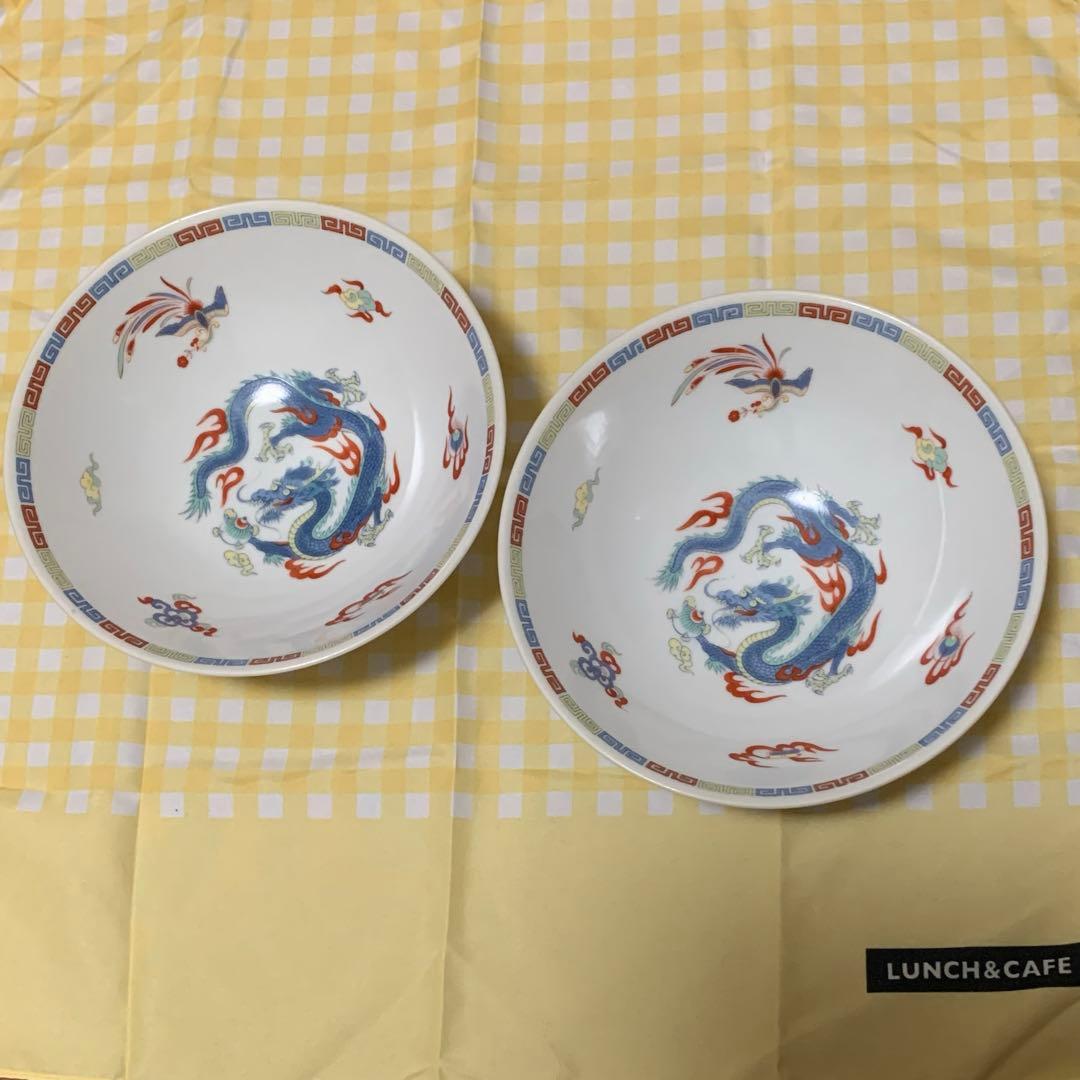 Sango china japan 中華皿ラーメンどんぶりセット 昭和レトロ - メルカリ
