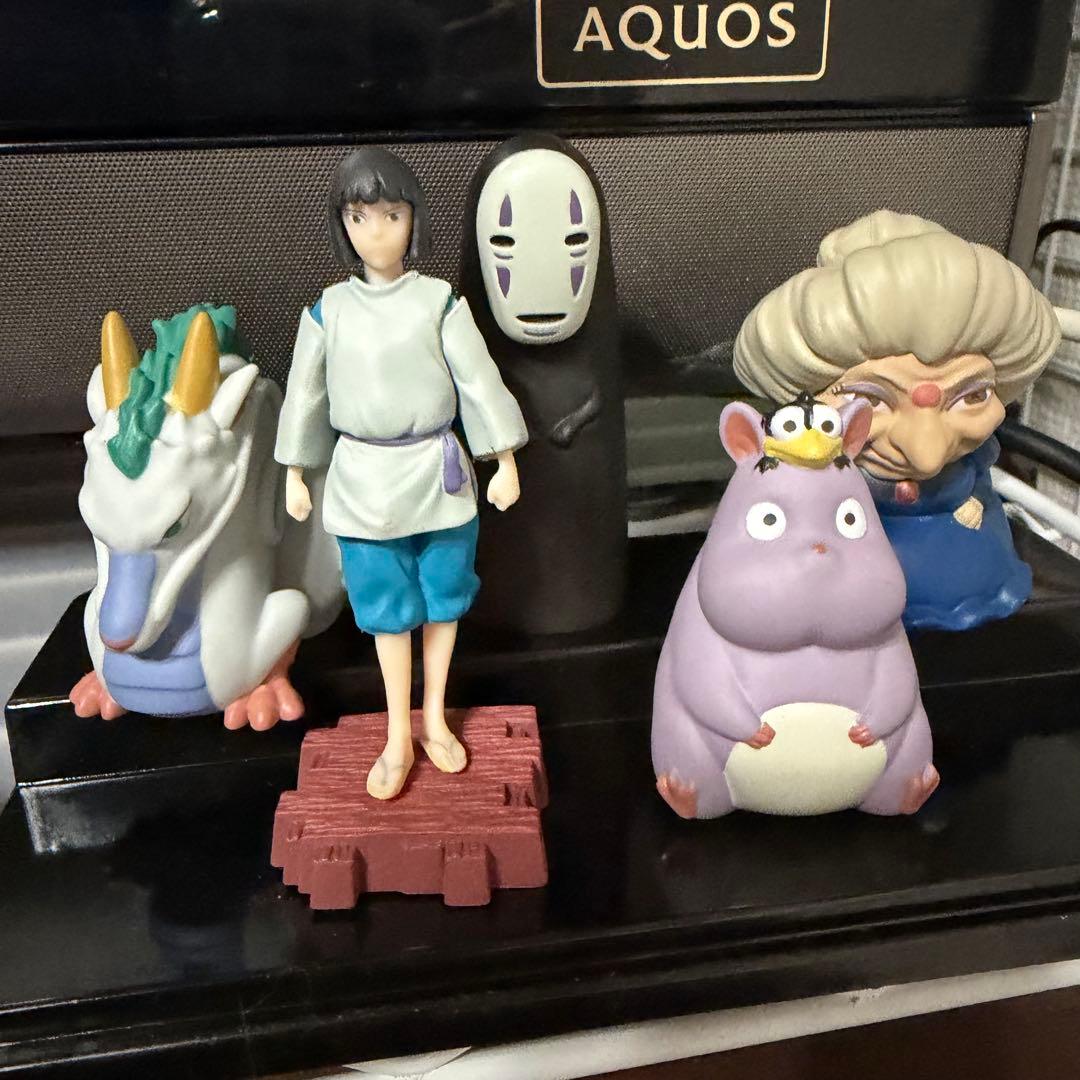 ジブリ 千と千尋の神隠し ソフビ フィギュアセット - メルカリ