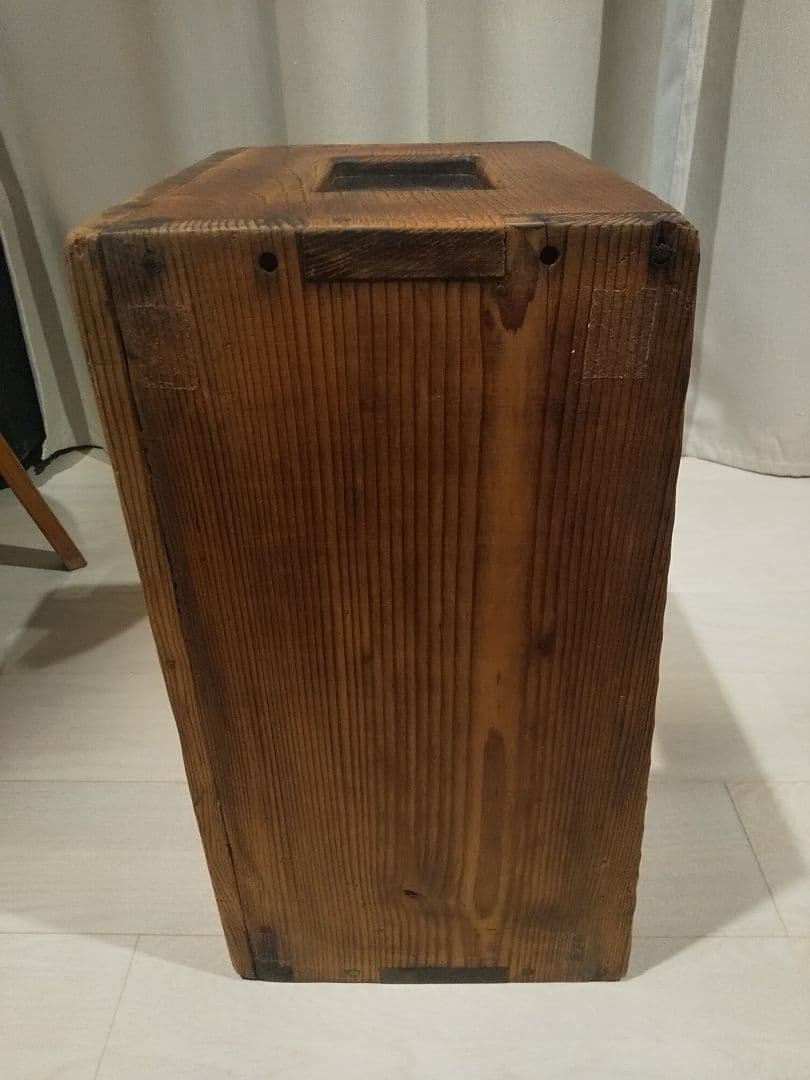 木箱 found muji フランス アメリカ アンティーク ビンテージ - メルカリ