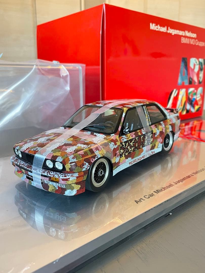 BMW M3 Group A Art Car Museum アートカー 絶版稀少 1/18 Art Car Museum Edition BMW M3 ミニカー - メルカリ