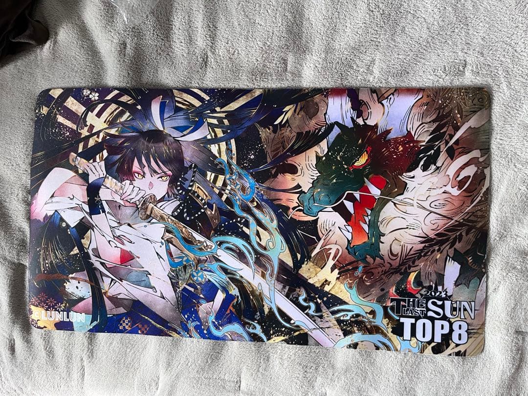 MTG 2023ラストサントップ8 プレイマット　匈歌ハトリ 新品　未使用 在庫ラスト！☆新作☆匈歌ハトリ先生☆神を討つシリーズ亜種☆The Last