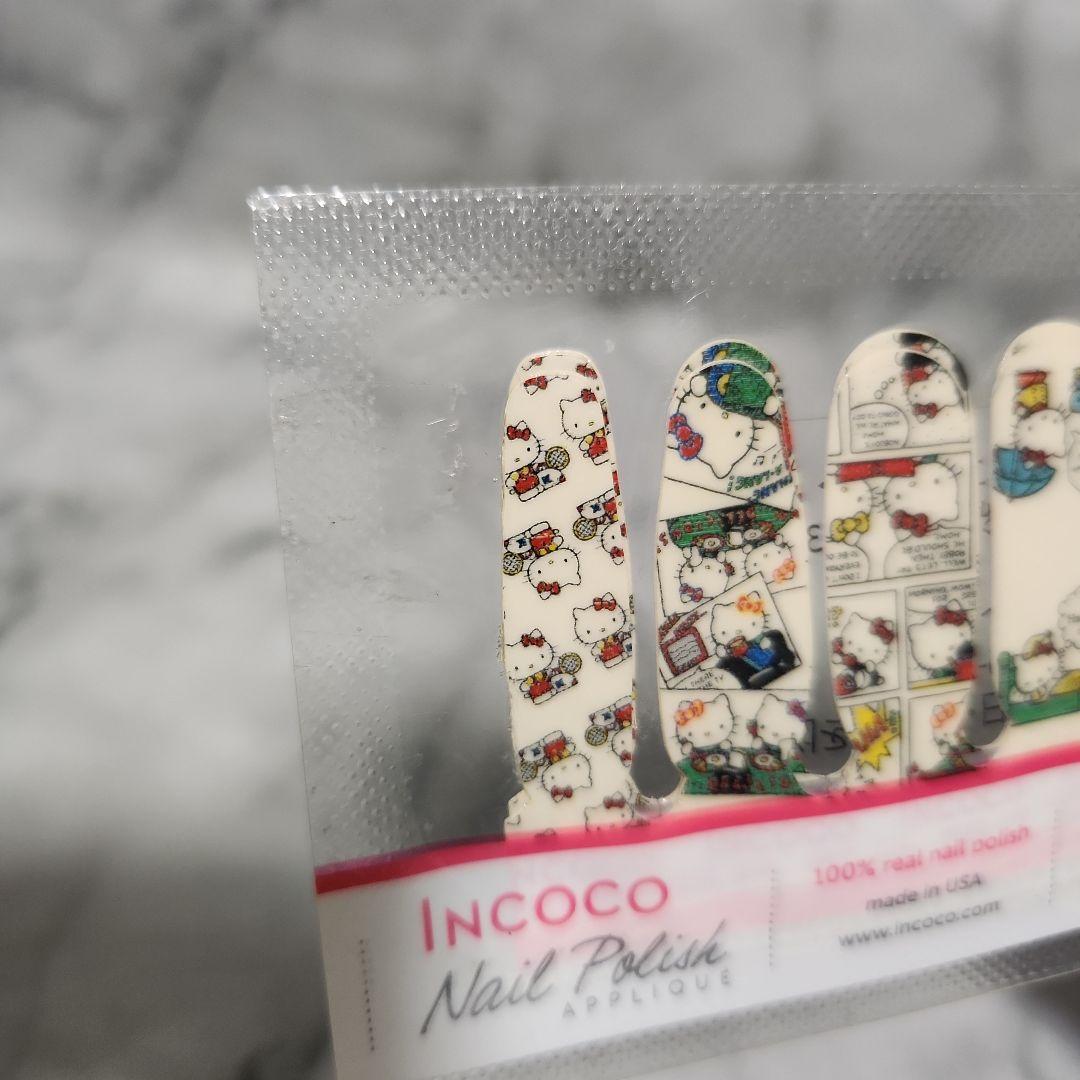 希少 未使用 INCOCO インココ ハローキティ ネイルシール マニキュア
