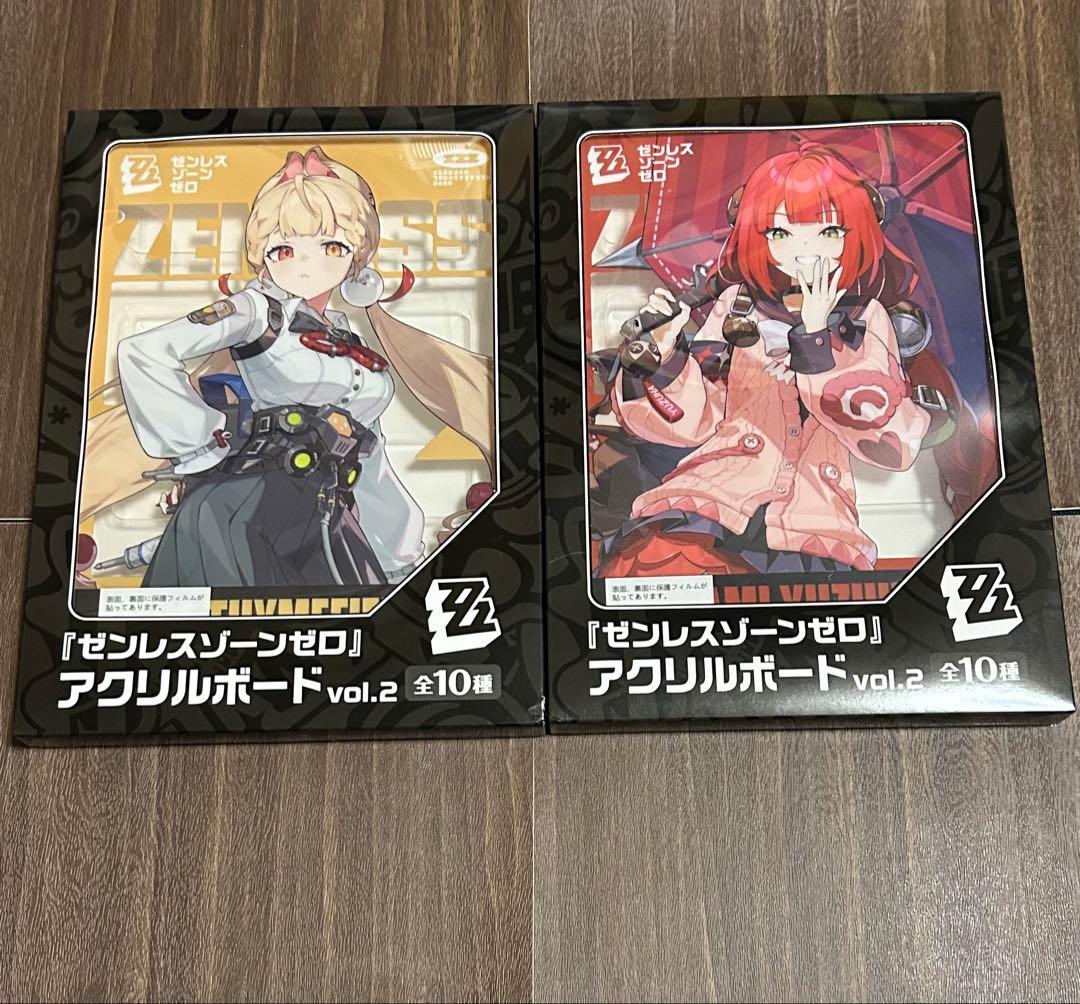 GIGO ゼンレスゾーンゼロ アクリルボード 2点セット - メルカリ