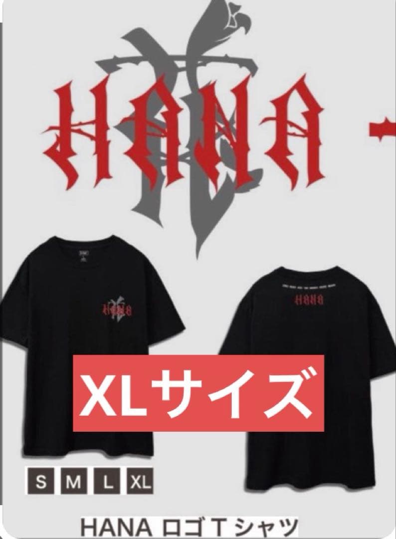 HANA ロゴTシャツ 新品未使用 XLサイズ - メルカリ