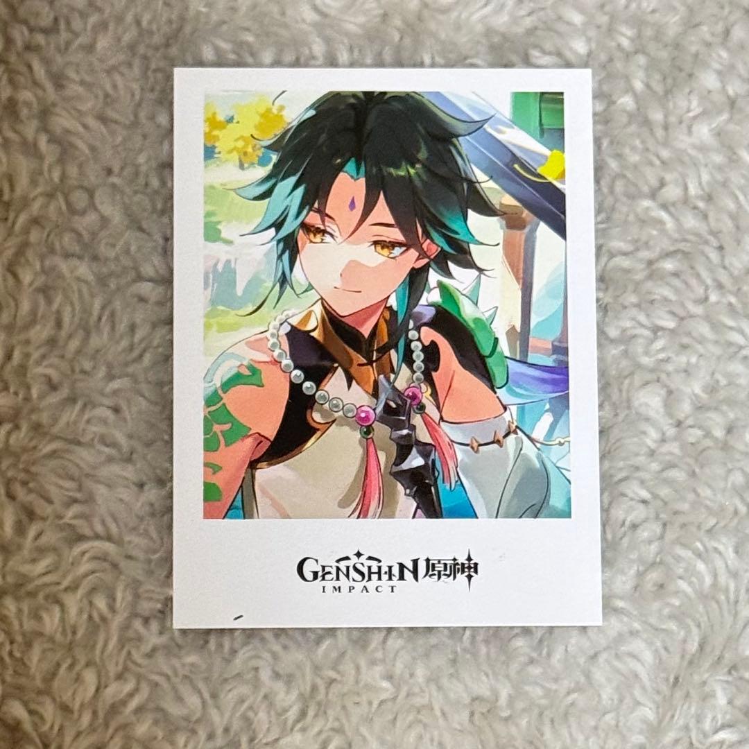 原神 チェキ風イラストカード 魈セット 原神 魈 風を聴けシリーズ 同人グッズ - Storeぬい - BOOTH