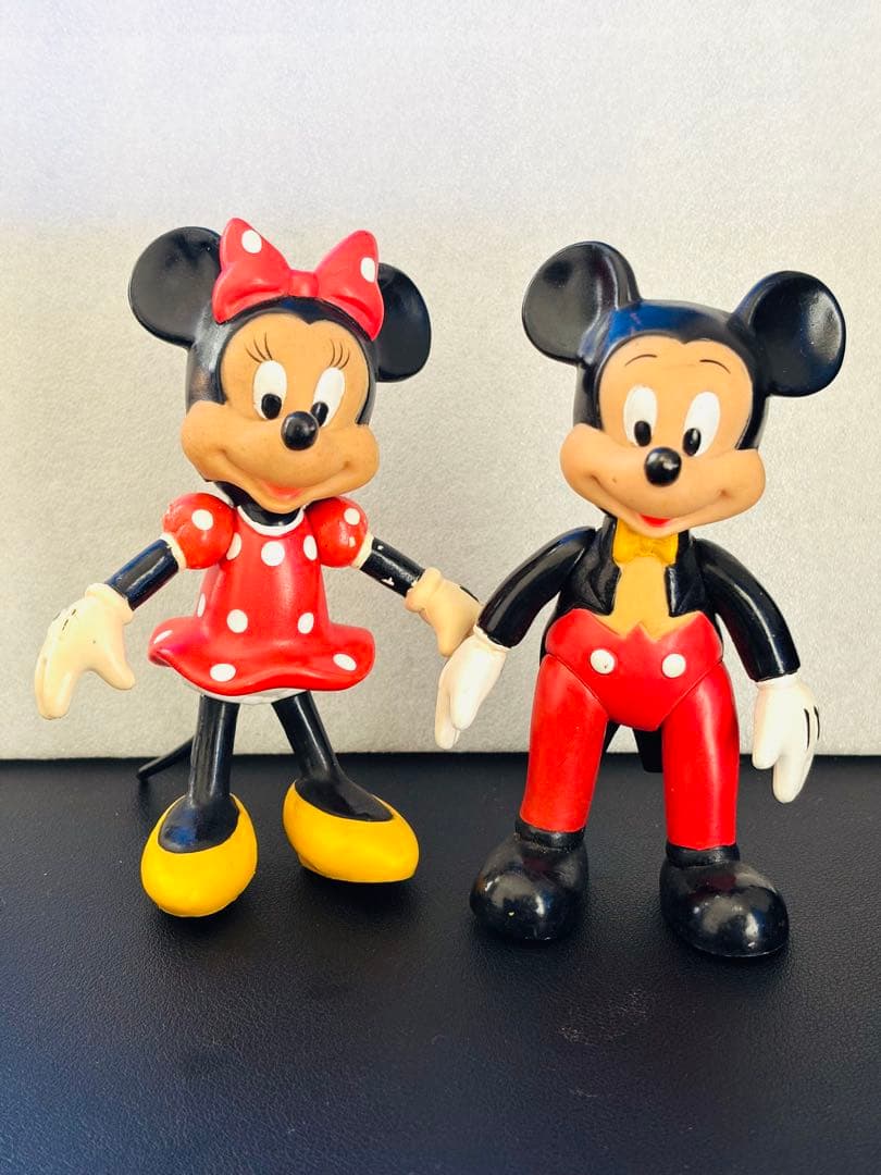 1980年代】東京ディズニーランド初期フィギュア ミッキー＆ミニー