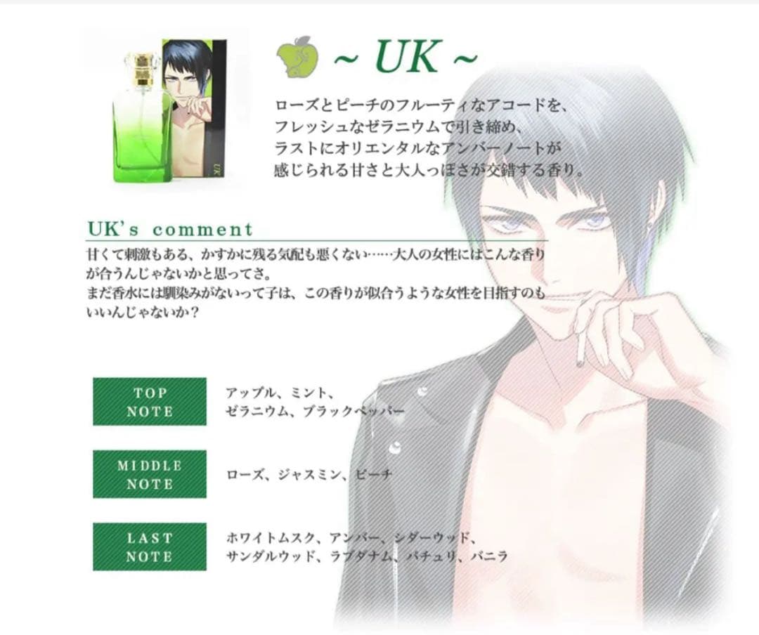 DYNAMIC CHORD 香水 青井有紀 UK 未開封 フレグランス ダイナー - メルカリ