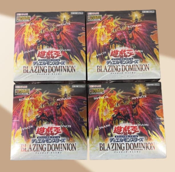 遊戯王 BLAZING DOMINION ブレイジングドミニオン BOX - メルカリ