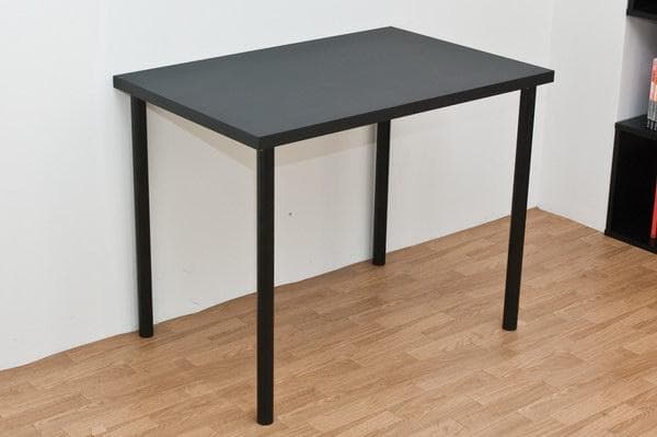 《新品・送料無料》フリーテーブル　90×60　BK/WH