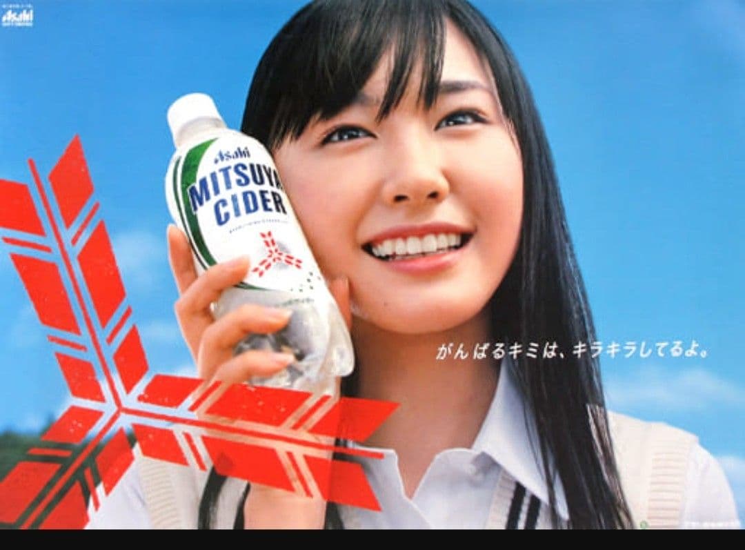 katayama33様専用 新垣結衣 三ツ矢サイダー A2ポスターセット 当選品