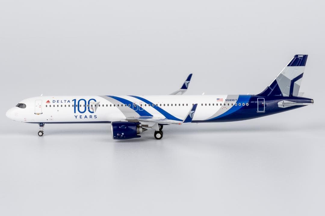 デルタ航空 A321neo N589DT 1/400 GeminiJets A321neo デルタ航空 100周年記念塗装 N589DT 1/400 [GJDAL2334]