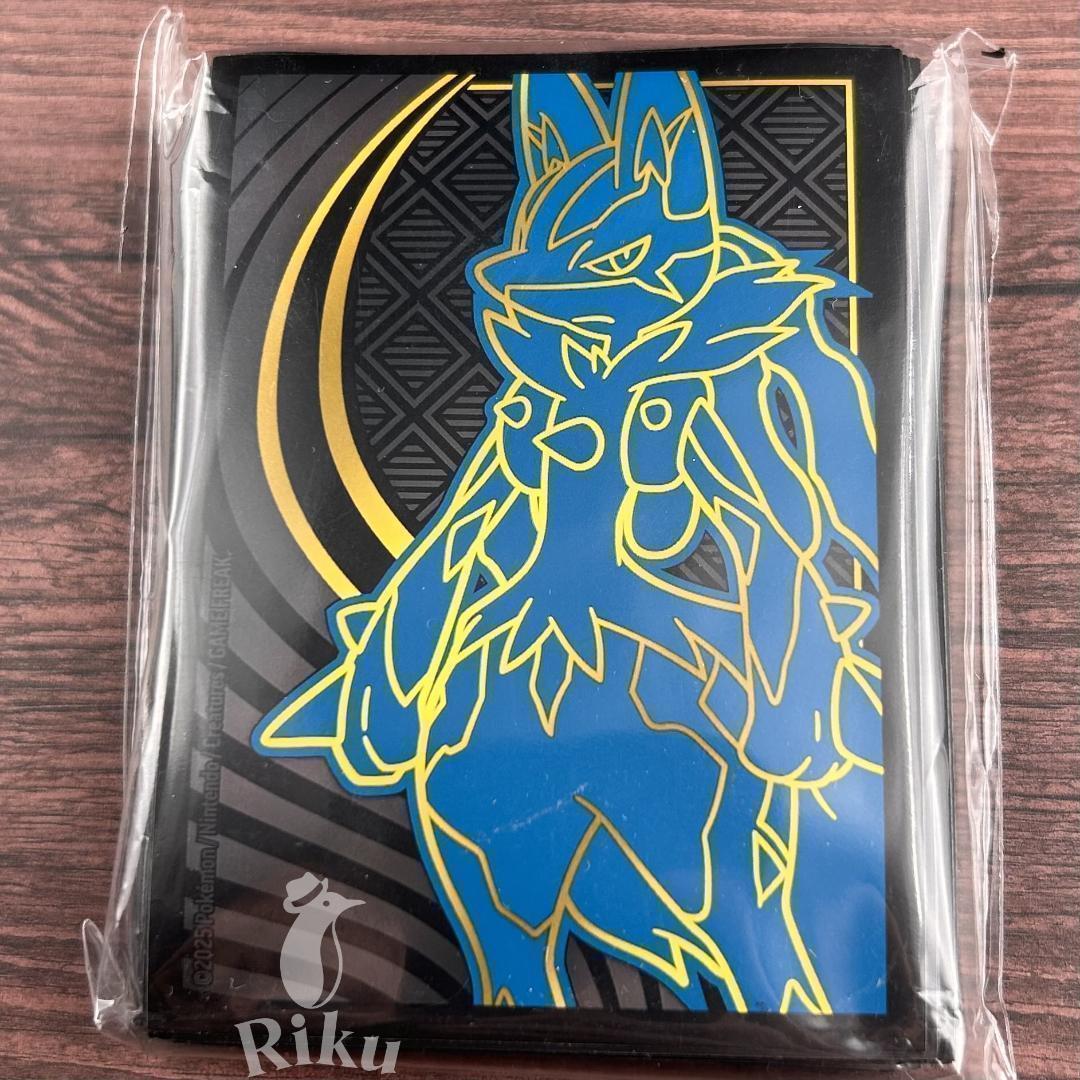 海外限定 】メガ ルカリオ ポケモンカード スリーブ - メルカリ