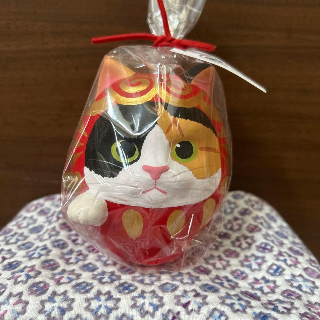 だるま屋るもん　三毛猫・右手 猫だるま【キジトラ】右手 | だるま屋 るもん