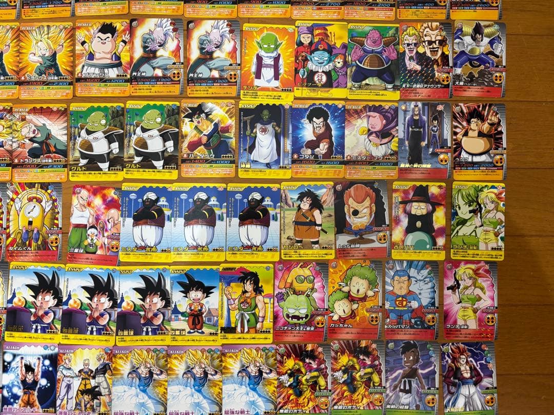 爆裂インパクト ドラゴンボール 計200枚 まとめ売り 値下げ交渉可