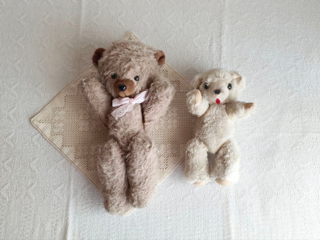 komakiさま】vintage bear ❀ ベロのでた愛くるしいクマちゃん - メルカリ