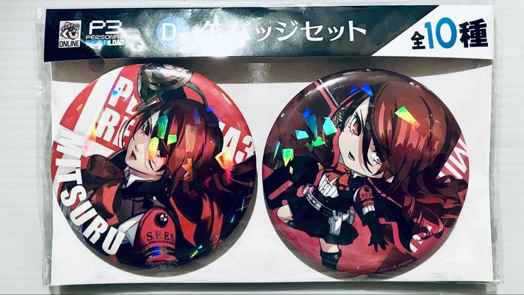 グッスマくじ P3R ペルソナ3リロード 缶バッジ 桐条美鶴 D賞 - メルカリ