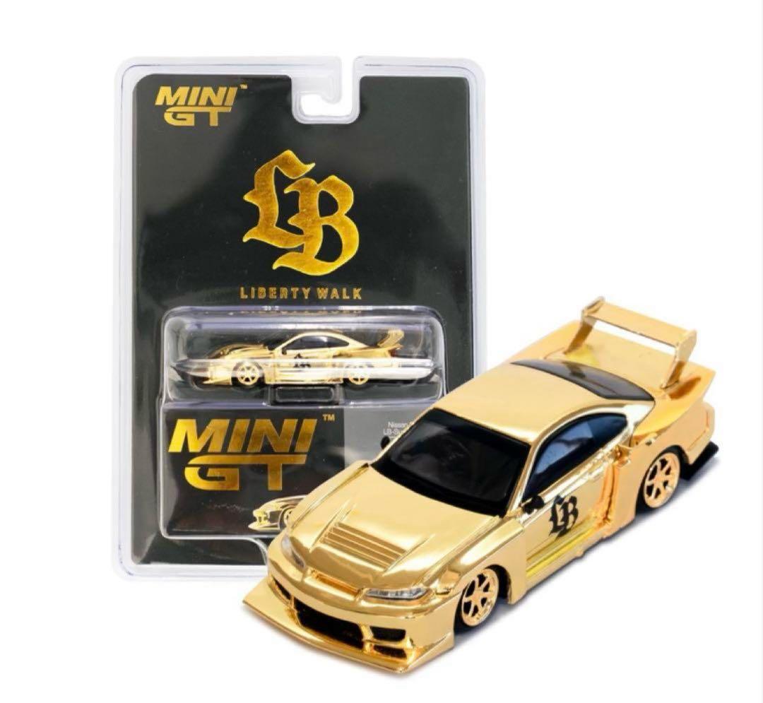 ミニGT MINI GT LBWK 原宿限定 S15 シルビア ゴールド ミニGT MINI GT