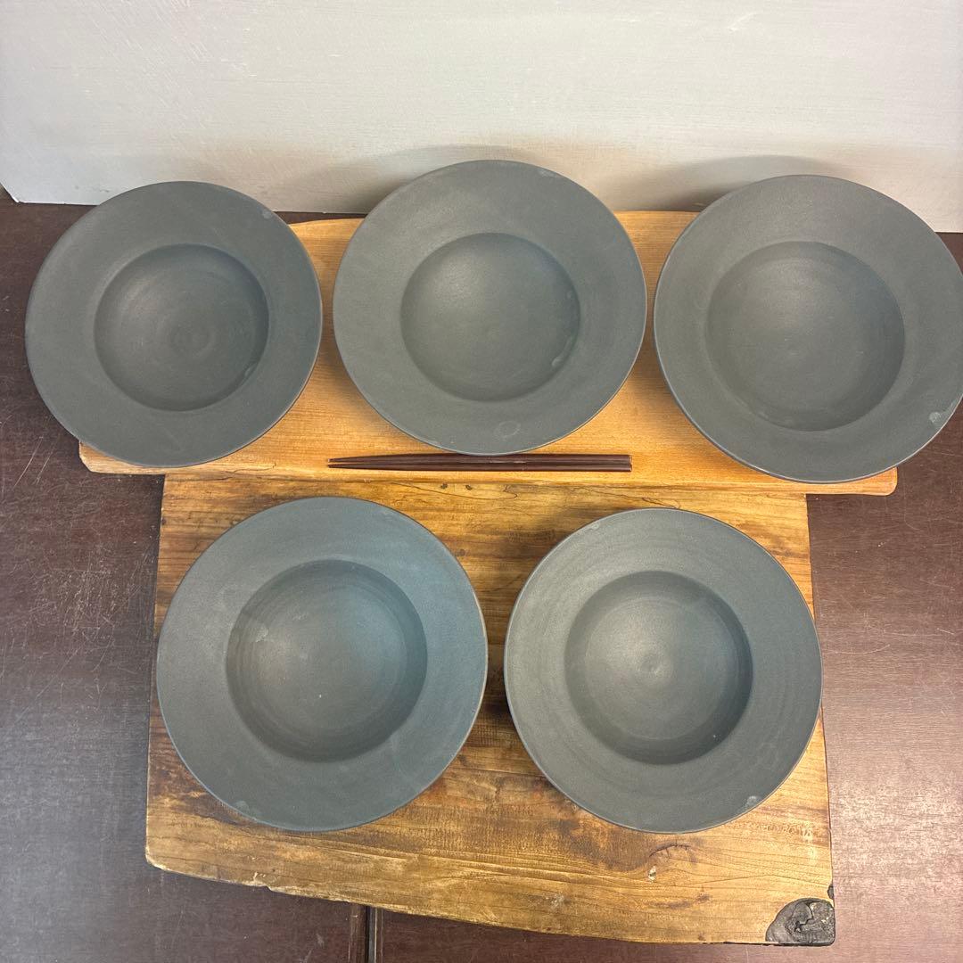 新品 陶器 陶芸作家 リム鉢5個 613 - メルカリ