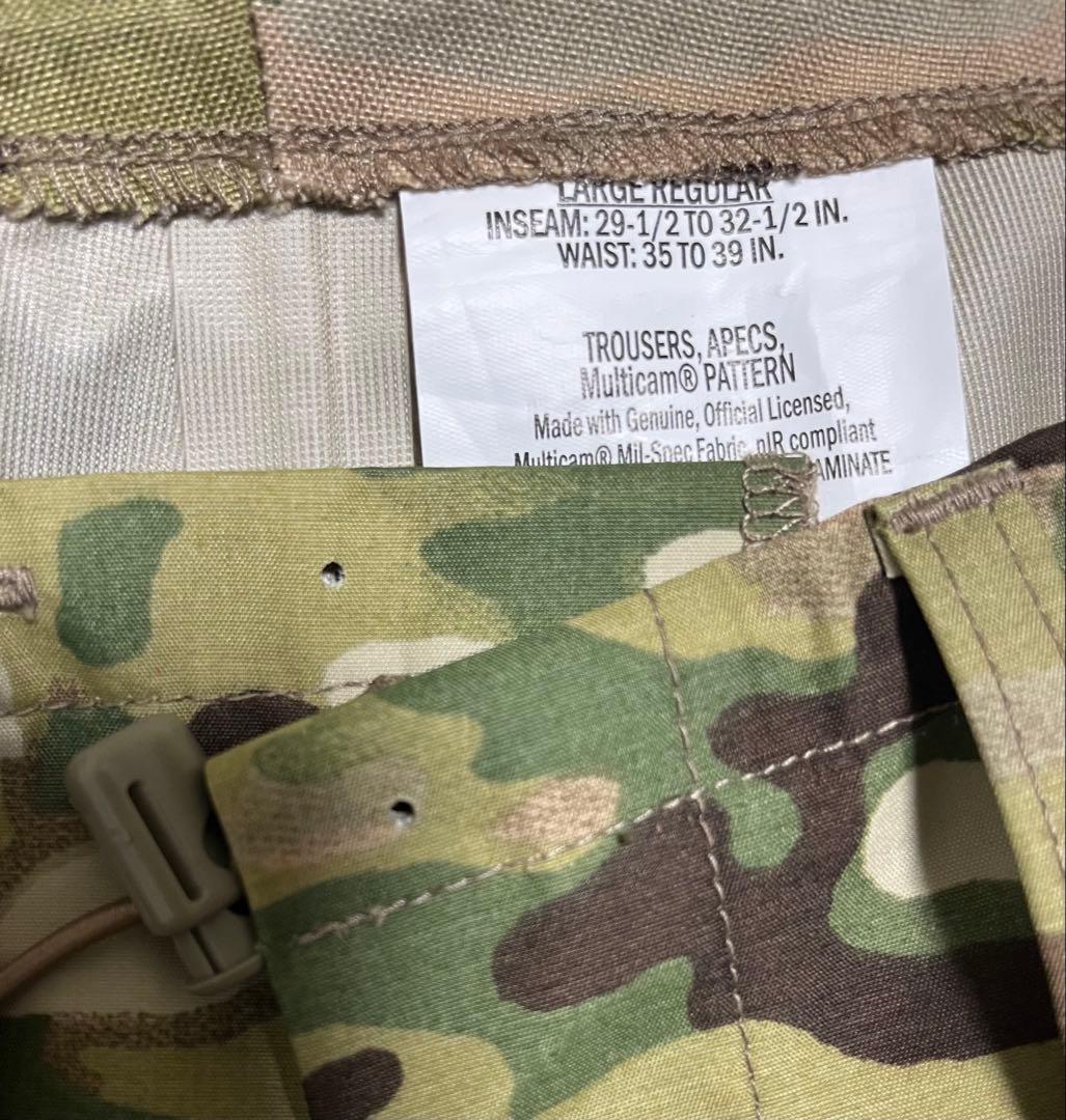 アメリカ陸軍 APECS マルチカム防水パンツ 大型レギュラー NWOT - メルカリ