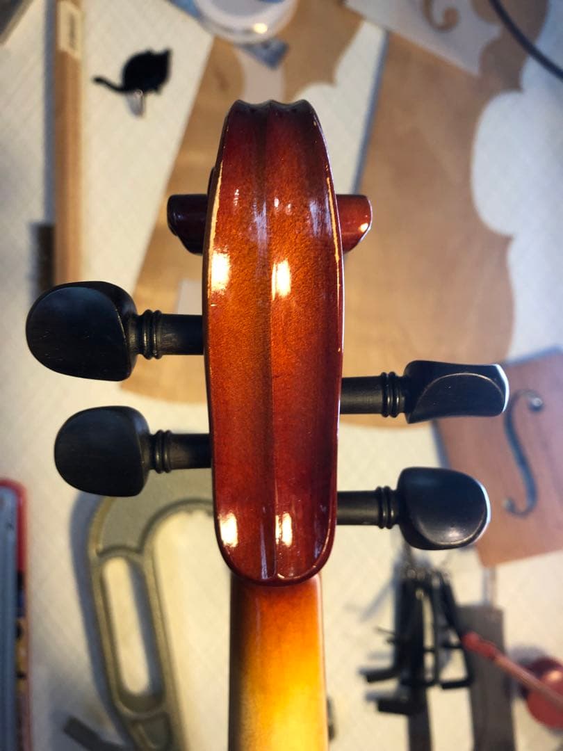 駒&魂柱調整済】カルロジョルダーノ分数バイオリン VS-2 1/8 駒&