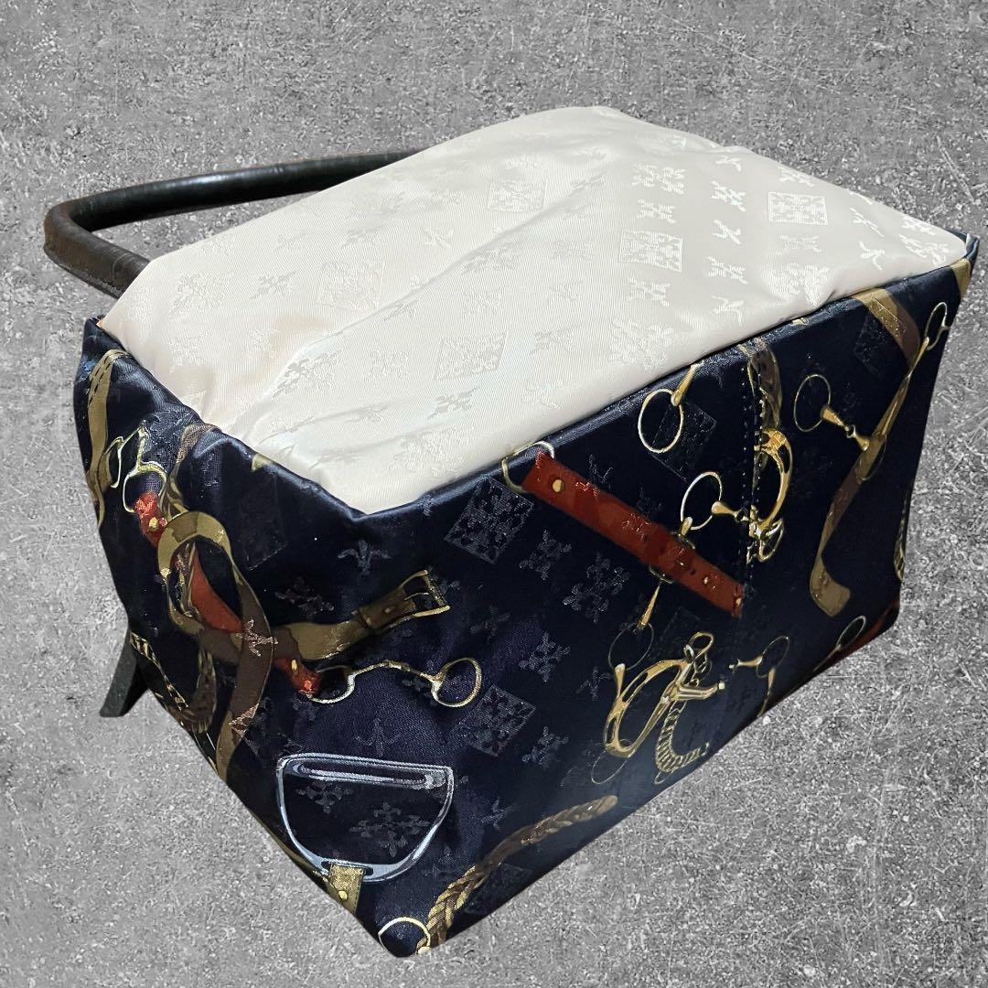 美品 ラシット CUBE ボストンバッグ モノグラム マルチカラー 肩掛け