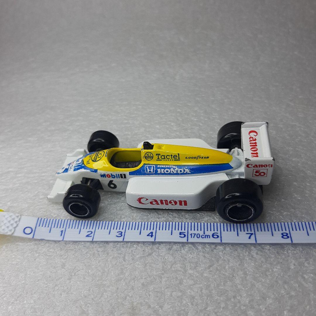 値下げ！トミカ ウィリアムズホンダ F1 1/58 ネルソンピケ 6番
