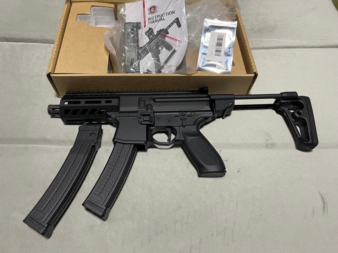 apfg sig mpx ガスブローバックガン　東京マルイ APFG SIG MPX ガスブロガスガン レビュー - YouTube