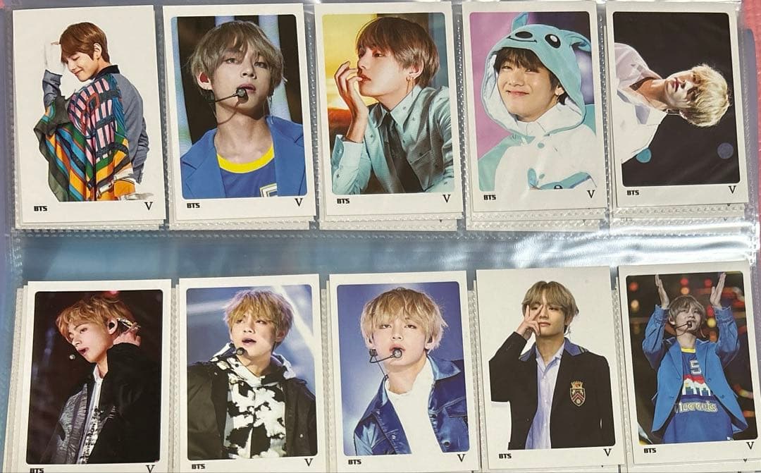 bts BTS テテ V メッセージカード トレカ 97枚セット おまけつき
