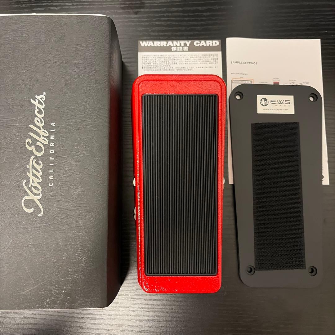 Xotic XVP-25K ボリュームペダル ローインピーダンス EWSプレート Xotic / XVP-250K Volume Pedal High Impedance Volume Pedal ハイ