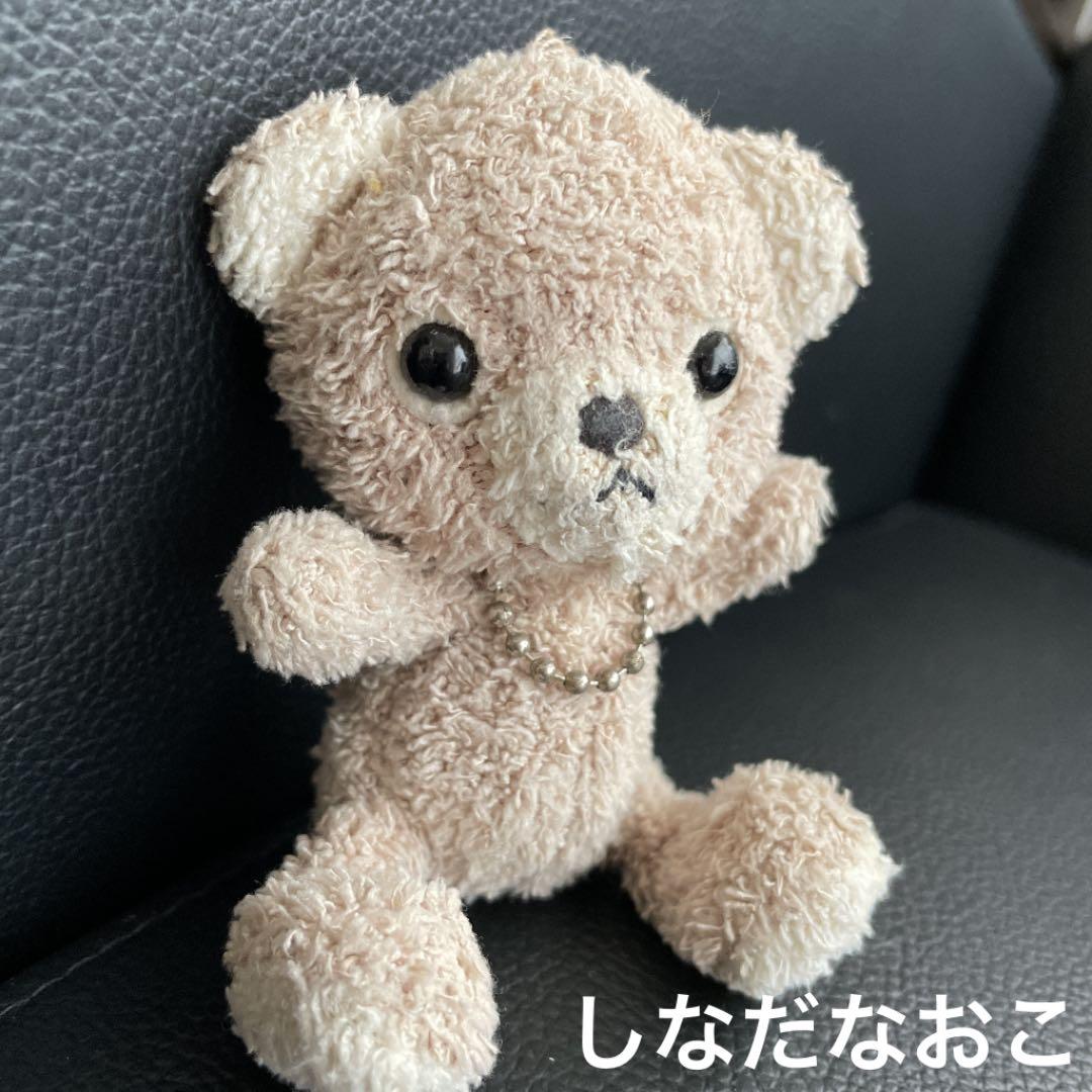 ぬいぐるみ naoko shinada しなだなおこ くまのマスコット - メルカリ