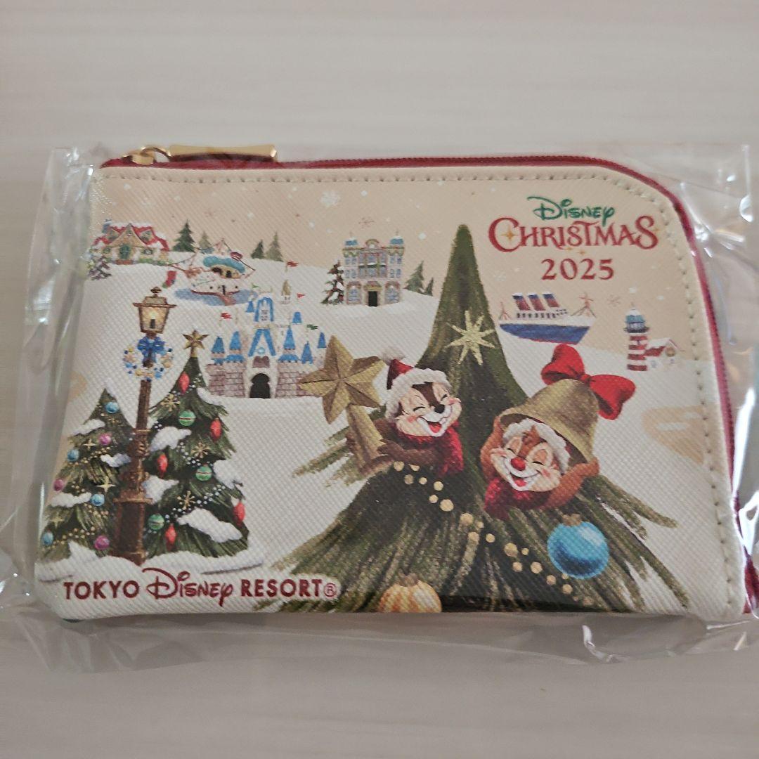 ➁東京ディズニーリゾート クリスマス 2025 ポーチ 財布 オフィシャル