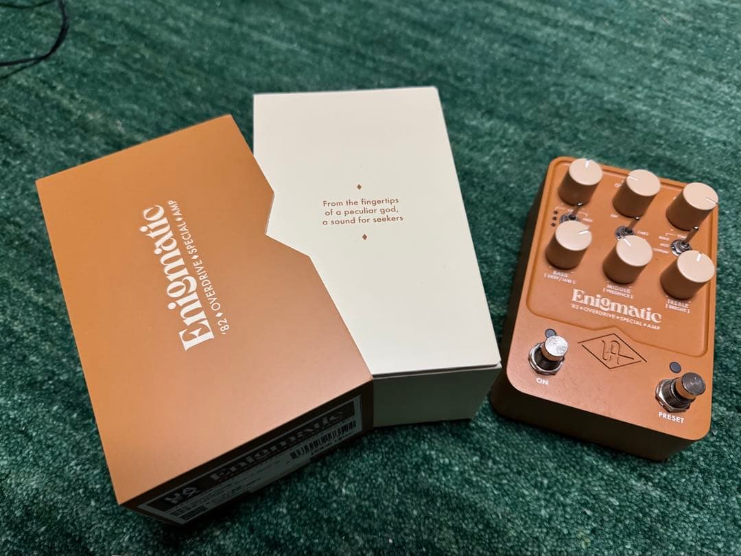 ギター UAFX Enigmatic '82 Overdrive Special Amp 数量限定特価] UNIVERSAL AUDIO UAFX Enigmatic '82 Overdrive Special
