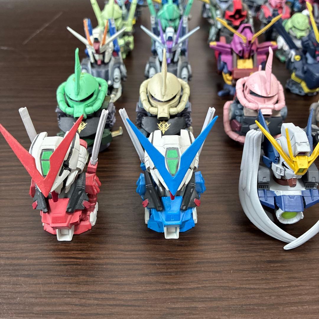 超希少】ガンダムヘッド45個セット - メルカリ