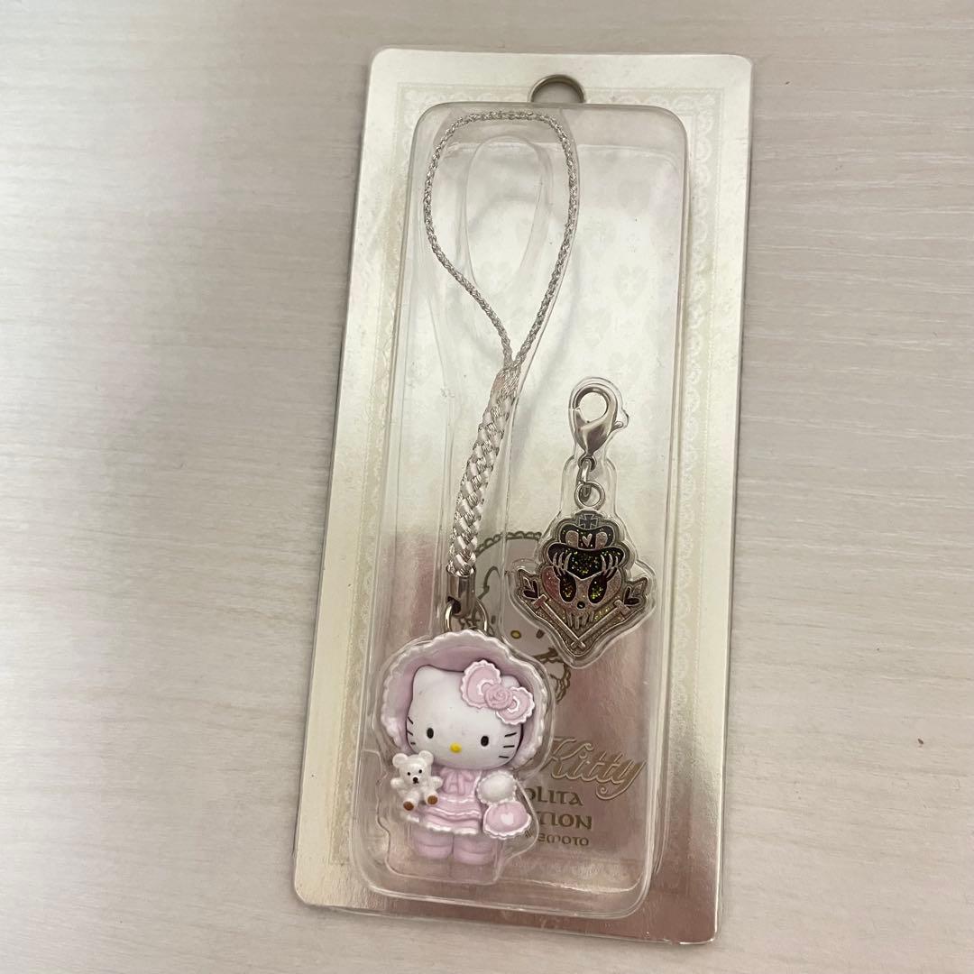 【新品 未開封 未使用】嶽本野ばら ロリータキティ マスコットセット Hello Kitty/ハローキティ・Pour Lolita White Edition・ロリータ