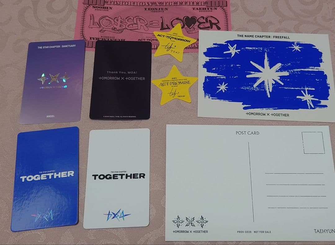 TXT テヒョンFCトレカ ラキドロ 落下物 TOMORROWXTOGETHER - メルカリ