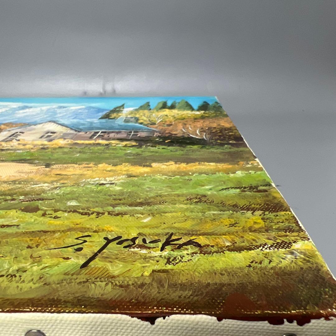 絵画 オーストラリア風景 吉岡貞夫 額縁付き - メルカリ