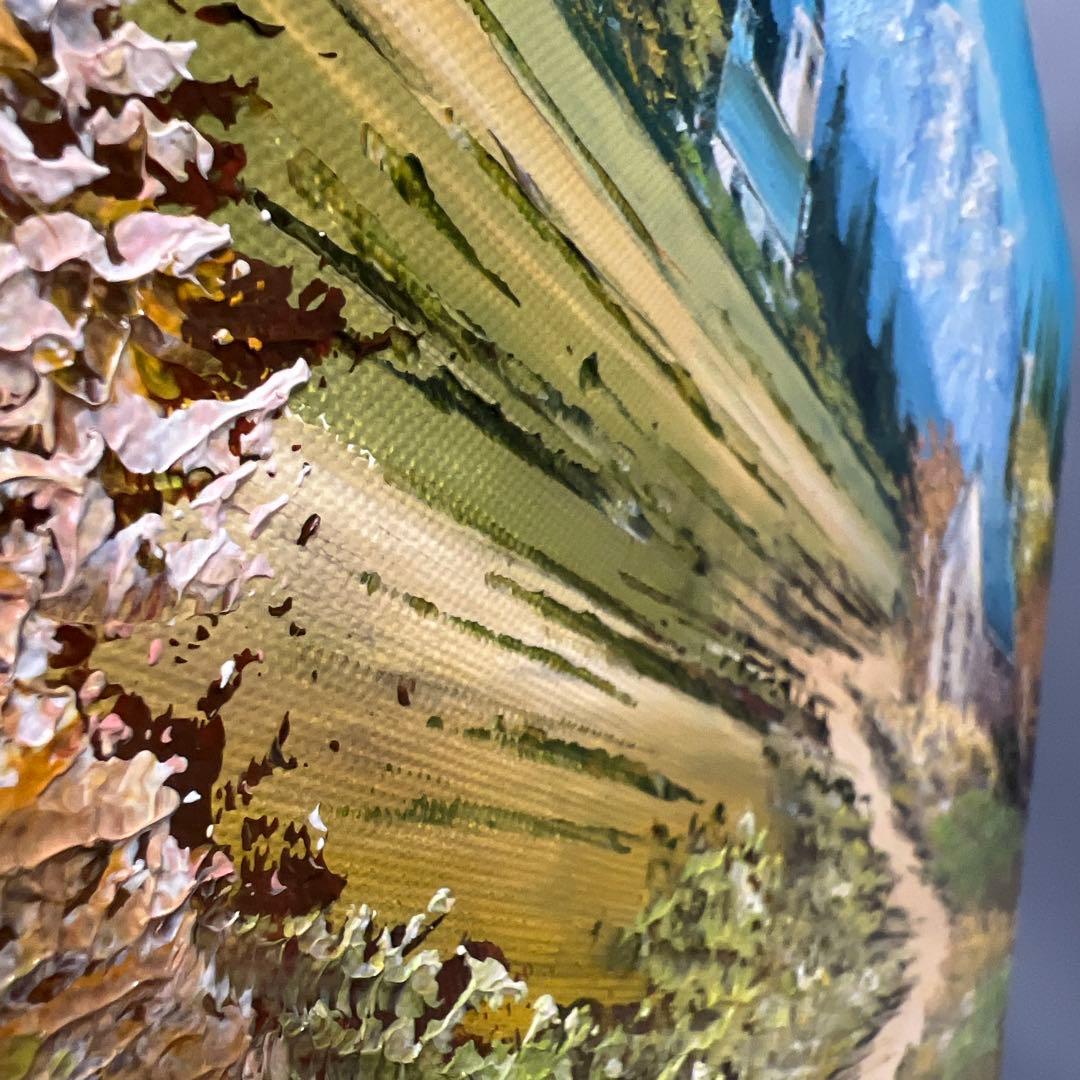 絵画 オーストラリア風景 吉岡貞夫 額縁付き - メルカリ