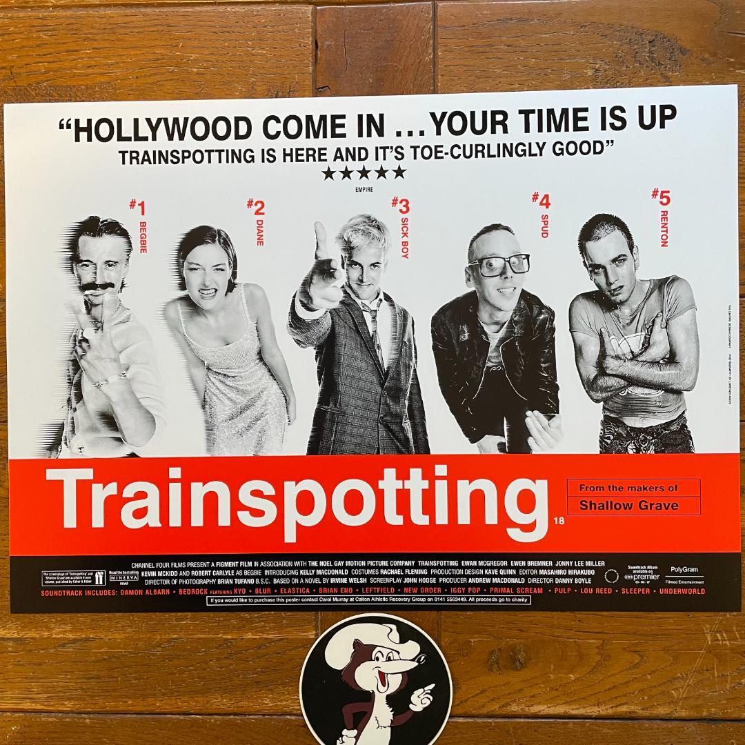UK版ポスター『トレインスポッティング』（Trainspotting） - メルカリ