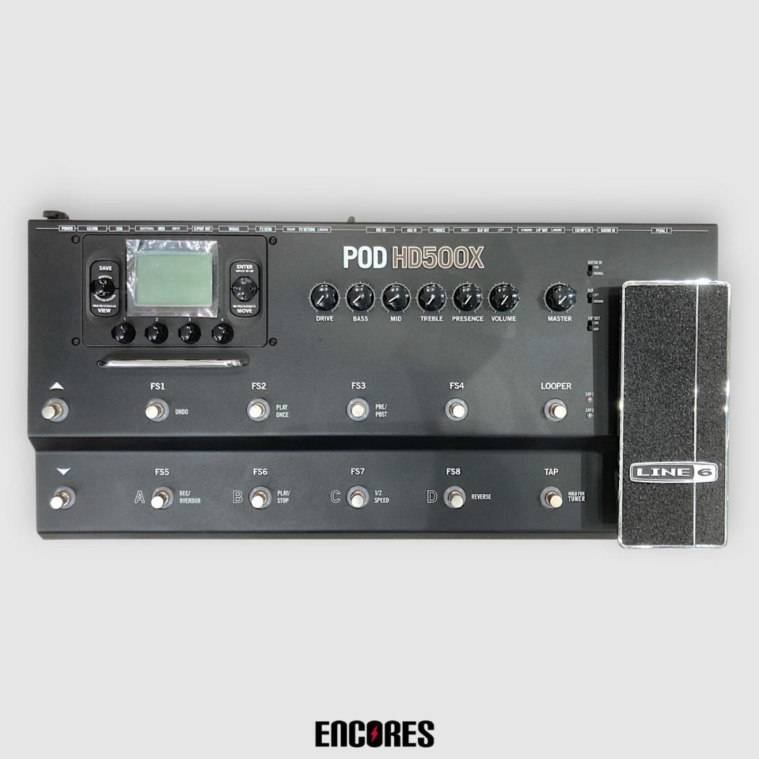 LINE 6 POD HD500X マルチエフェクター Line 6 POD HD500X Guitar Multi-effects Floor Processor | Sweetwater