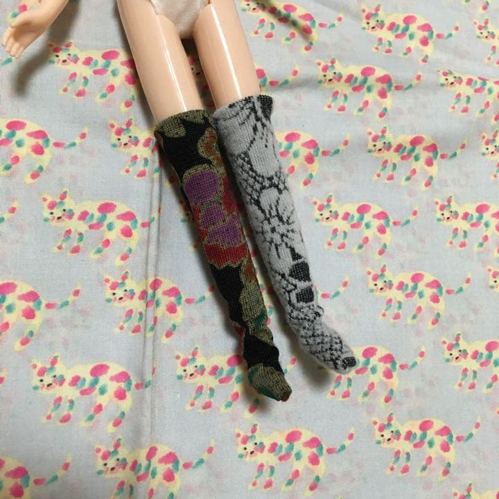 42 大人オーバーニーソックス リカちゃん ブライス