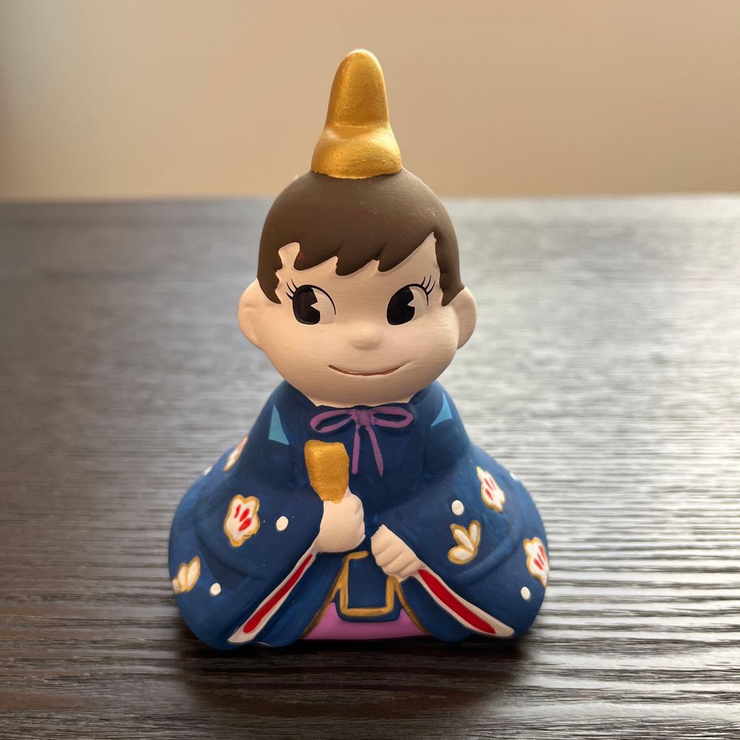 ペコちゃんポコちゃん ひな人形 陶器製 不二家 ペコポコ雛人形 - メルカリ