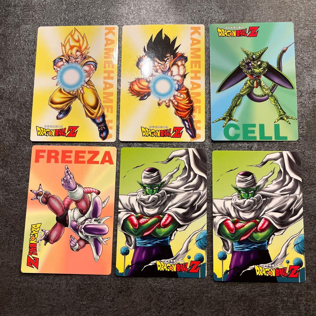 ドラゴンボールZ カード 丸大食品 6枚セット 平成レトロ【希少