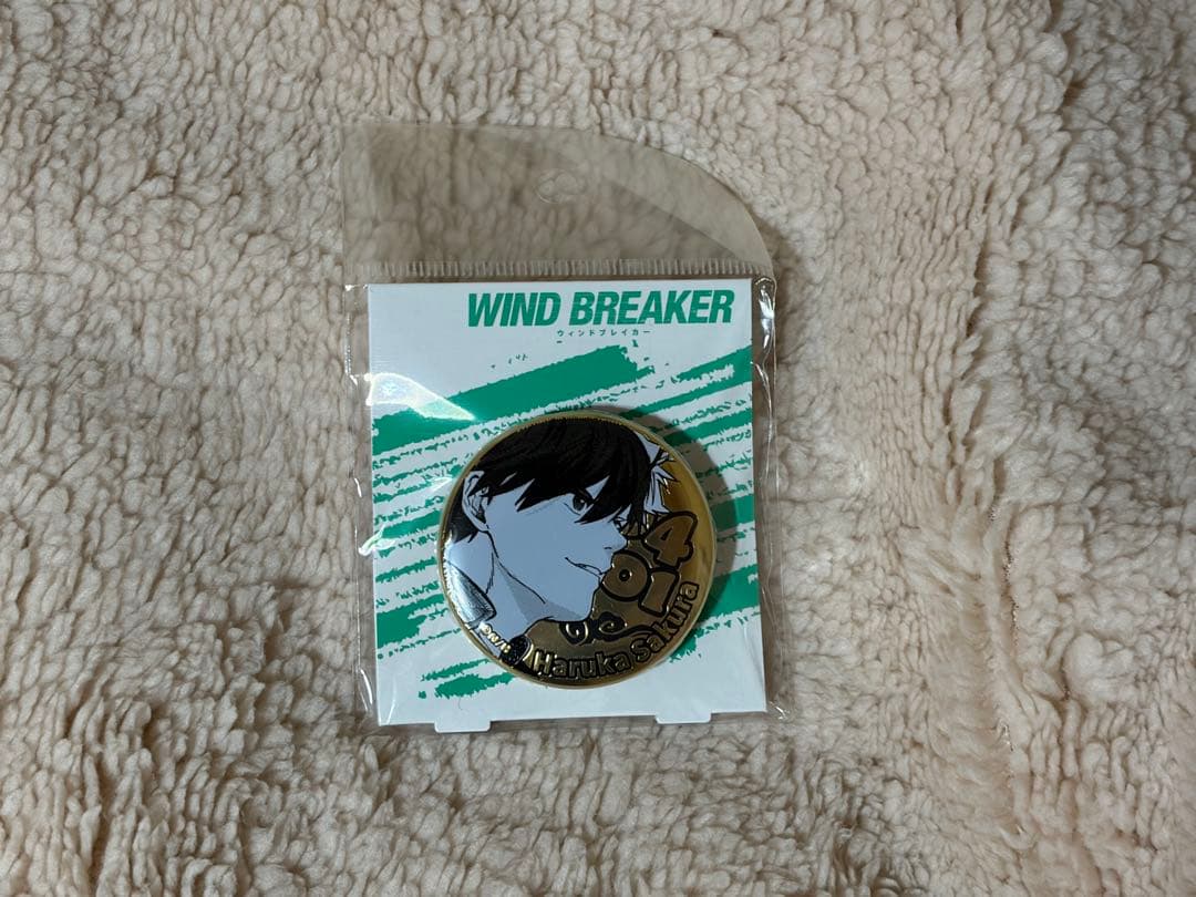 WIND BREAKER バースデーメタル缶バッジ 桜遥 グッズ-バッチ】WIND BREAKER バースデイ メタル缶バッジ 01.桜遥