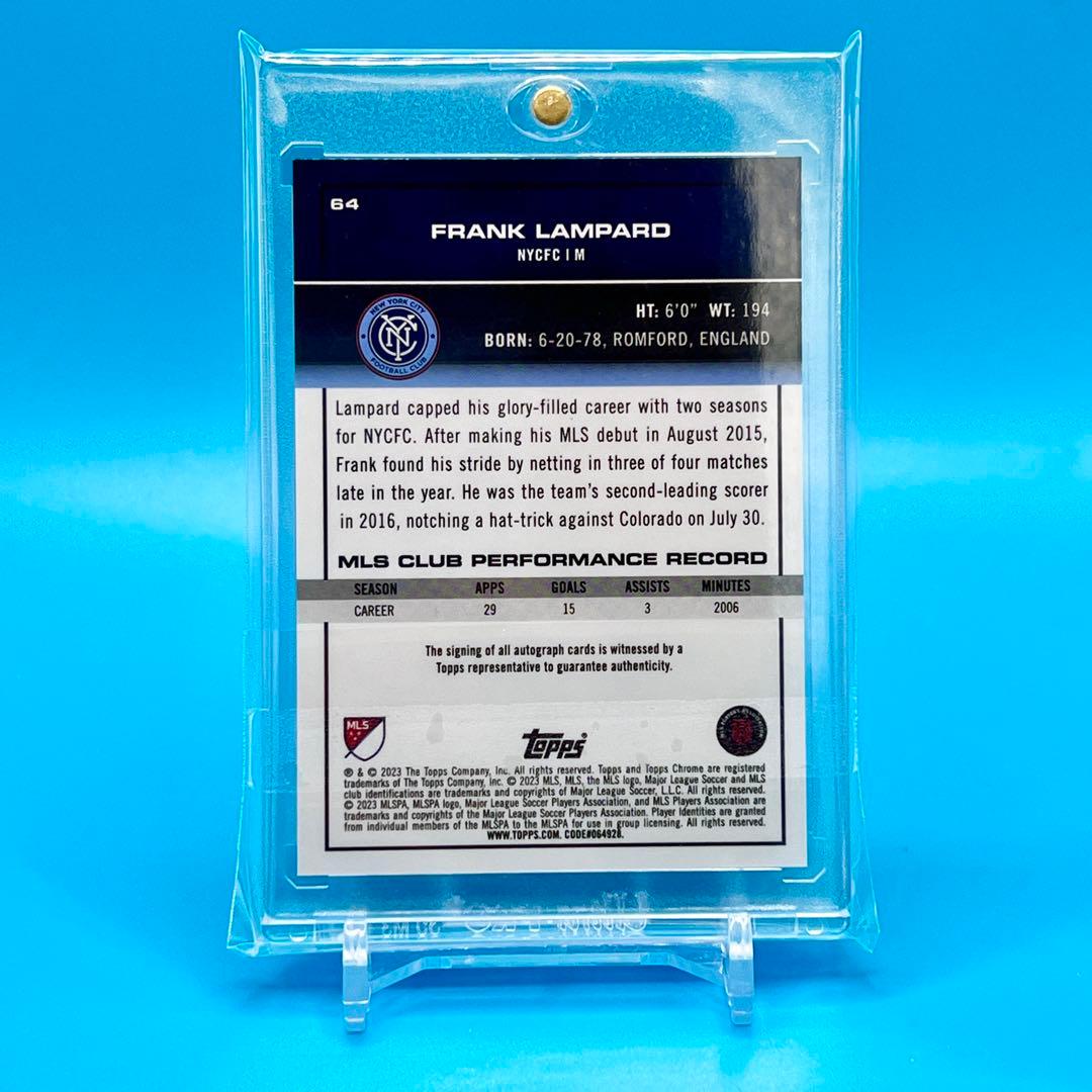 22-23 Topps LAMPARD ランパード 直筆サイン 25シリ - メルカリ