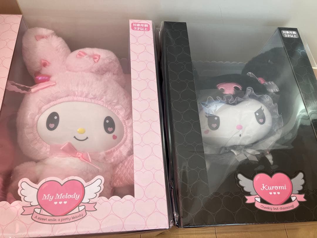 Sanrio ソフビフェイスドール マイメロ クロミ メロウサロミウサ